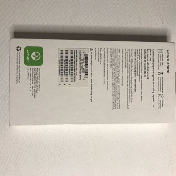 GENUINE Samsung S-View Flip Cover for Galaxy Note20 5G Black - Picture 7 of 8